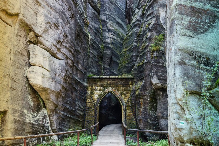Adršpach-Teplice Rocks, Hradec Králové Region, Czech Republic (Czechia)
